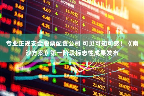 专业正规安全股票配资公司 可见可知可感！《南沙方案》第一阶段标志性成果发布